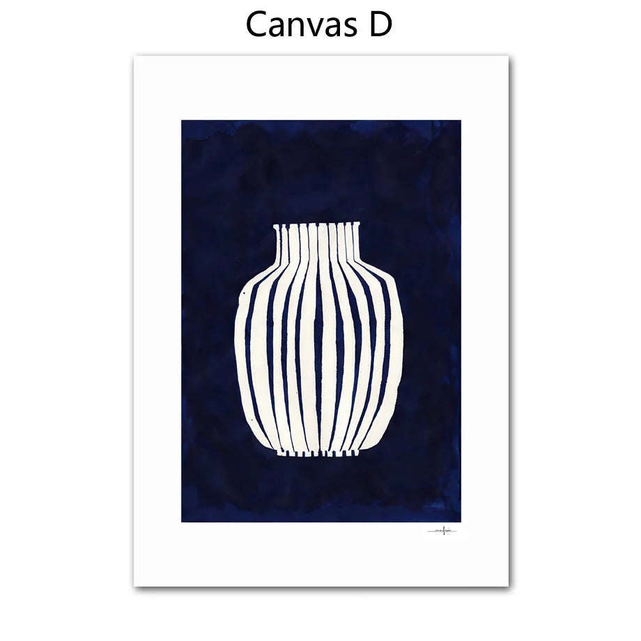 Pintura abstrata da lona da linha para a decoração da sala, cartaz nórdico, retratos da parede, menina, Nu, limão, vaso, geometria, impressões artísticas