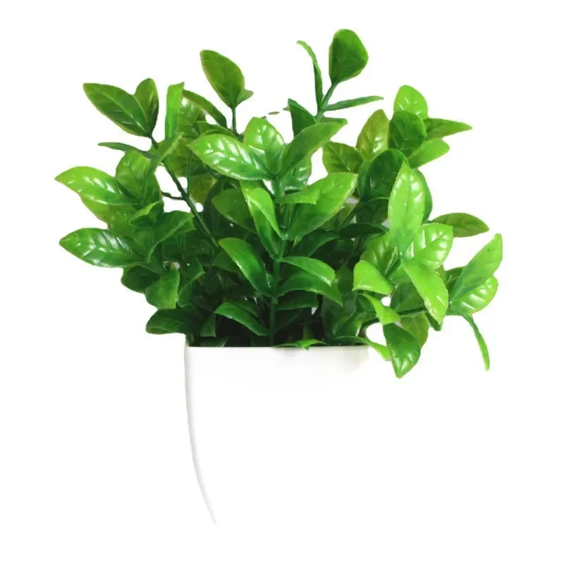 Bonsai artificial verde planta falsa eucalipto flor vaso planta para interior ao ar livre casa quarto jardim decoração suprimentos