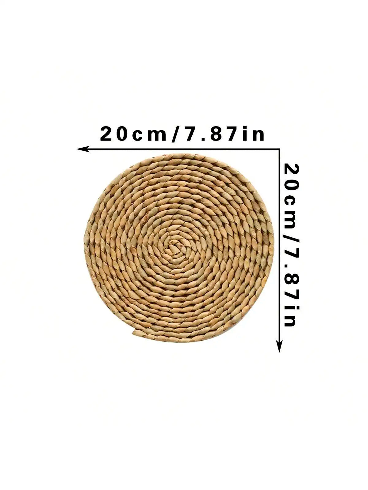 Pendurado cesta de parede de pano tecido artesanal decorativo rústico boho cestas de parede decoração casa fazenda vime redondo cestas de ervas marinhas