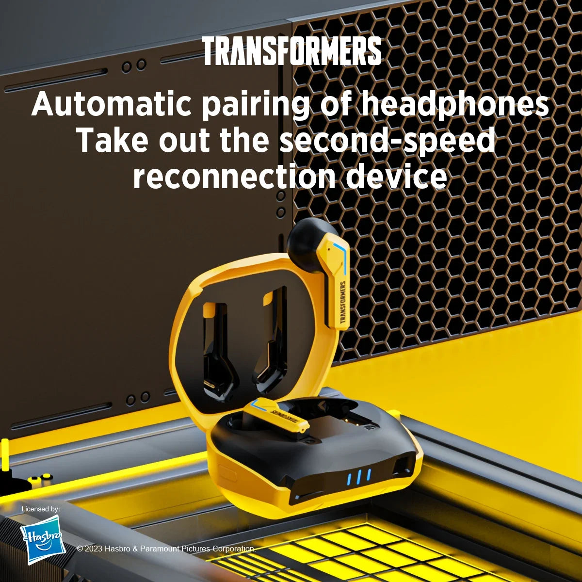 Transformadores TF-T06 bluetooth 5.3 fone de ouvido modo duplo redução ruído para videogame alta fidelidade fones conexão estável