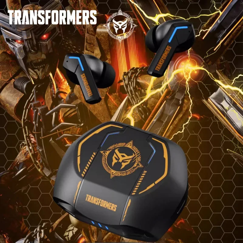 Transformadores TF-T06 bluetooth 5.3 fone de ouvido modo duplo redução ruído para videogame alta fidelidade fones conexão estável